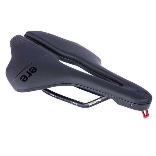 Ere Research Genus T Saddle Silber 145 mm