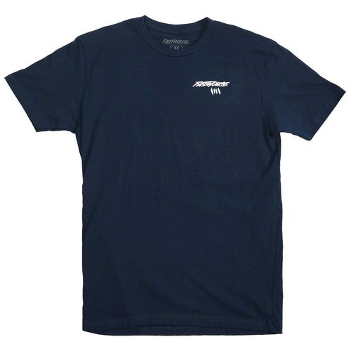 Fasthouse Launch Short Sleeve T-shirt Blau S Mann