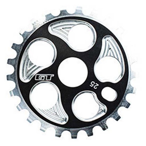 GT Overdrive Cnc Chainring Silber 25t