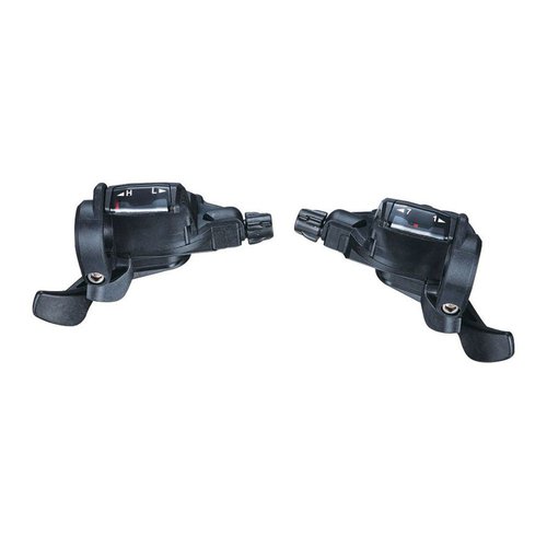 Microshift Mtb Shifters Pair Silber 3 x 7s