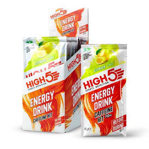 High5 Caffeine Hit Energy-drink Einzeldosis-box Zitrusfrüchte 47g 12 Einheiten