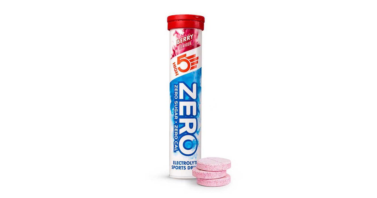 High5 Zero Tablets 20 Units Berry Mehrfarbig