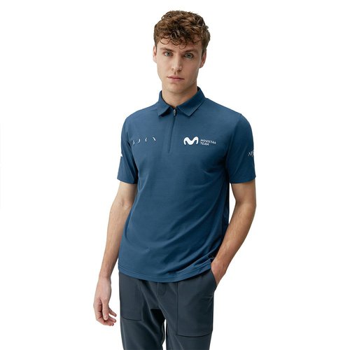Born Living Yoga Movistar Kurzarm-poloshirt