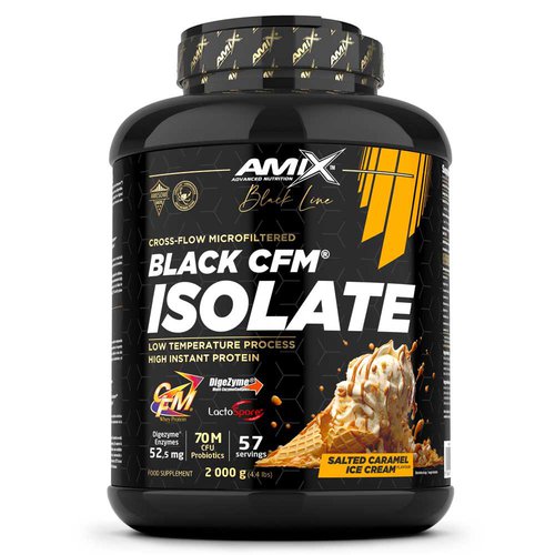 Amix Black Cfm Isolate Protein Gesalzenes Karamell 2kg