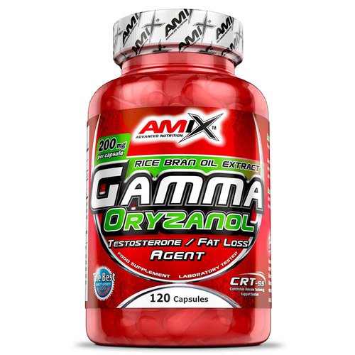 Amix Gamma Oryzanol Natural Anabolic Caps 120 Units Rot