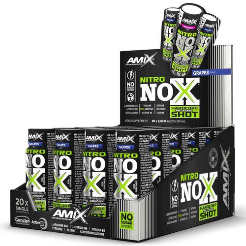 Amix Nitro Nox Shot Volumenverstärker Traube 60ml 20 Einheiten