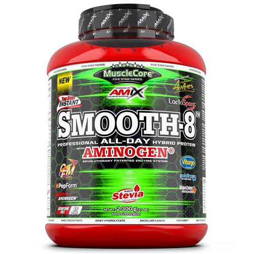 Amix Smooth-8 Hybrid 2.3kg Protein-doppel-schokolade