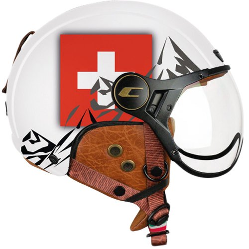 Cgm 801c Ebi Svizzera Helmet Braun XS