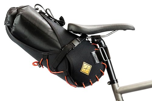 Restrap Saddle Bag mittelgroße Satteltasche - schwarzorange