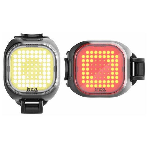 Knog Blinder Mini Square Light Set Schwarz 5030 Lumens