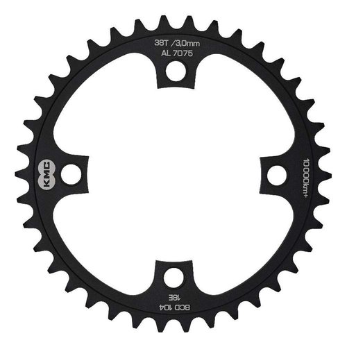 KMC 1.9mm 11128 Nw 104 Bcd Chainring Silber 38t