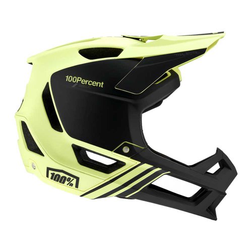 100 Percent Trajecta Fidlock Sp21 Downhill Helmet Gelb L