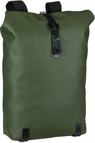 Brooks England Pickwick Backpack  in Oliv (26 Liter), Laptoprucksack