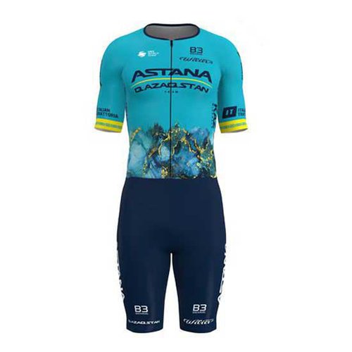 Biemme Astana Race Suit Blau M Mann