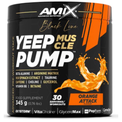 Amix Yeep Pump 360 Gr Energiepulver Orange