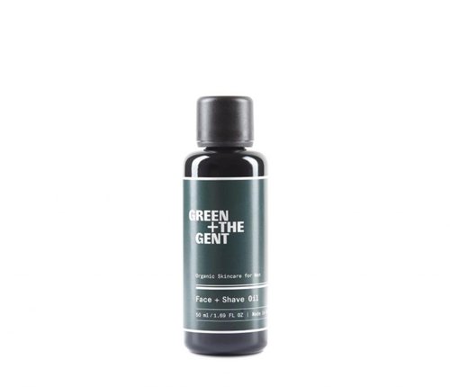 Green + The Gent Face + Shave Oil (50 ml)