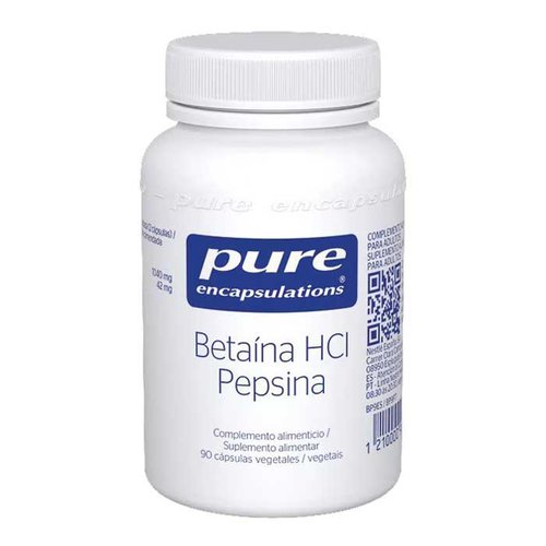 Pure Encapsulations Betaine Hci Pepsin Kapseln 90 Einheiten
