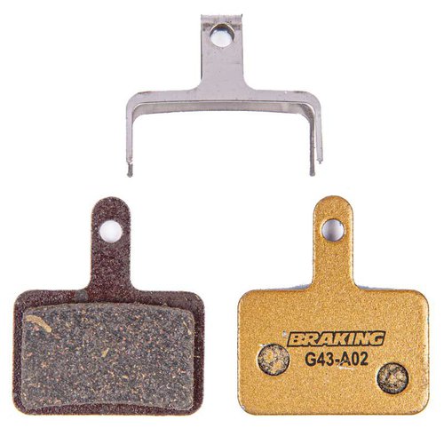 Braking F.i.r.s.t.incas 2.0shimano Deore Carbon-metallic Disc Brake Pads Golden