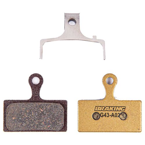 Braking Shimano Xtr 2011 Carbon-metallic Disc Brake Pads Golden