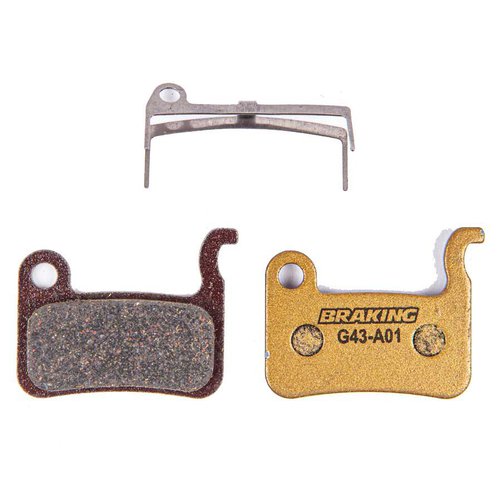 Braking Shimano Xtr Carbon-metallic Disc Brake Pads Golden