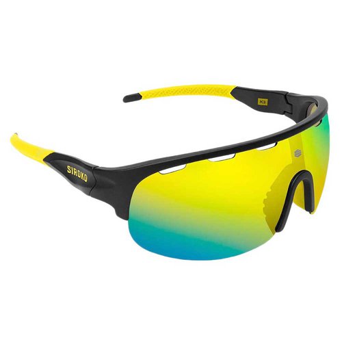Siroko K3 Mtb Polarized Sunglasses Gelb,Schwarz YellowCAT3