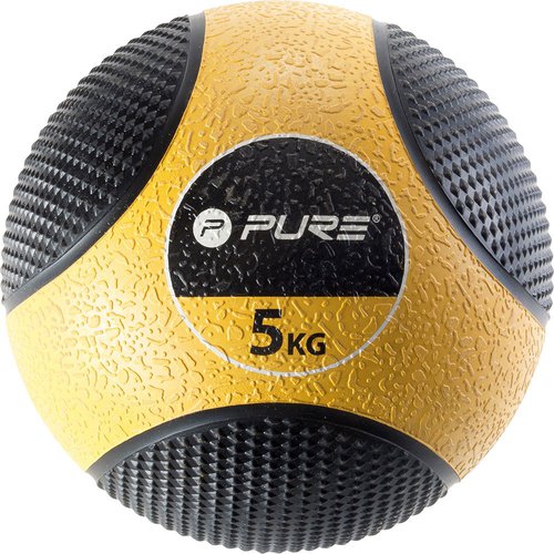 Pure2improve Medicine Ball 5kg Gelb 5 kg