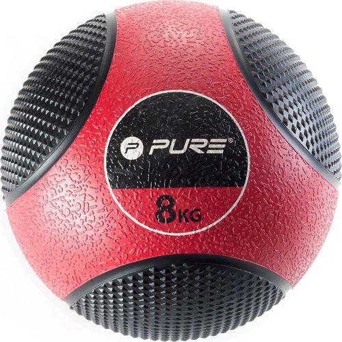 Pure2improve Medicine Ball 8kg Rot 8 kg