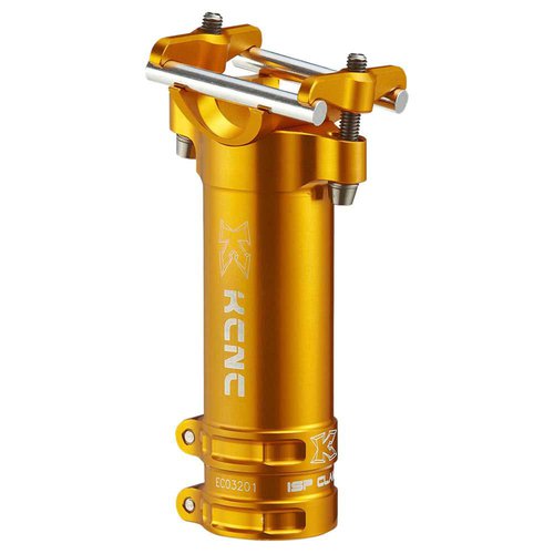 Kcnc Majestic Seatpost Clamp Golden 100 mm  34.9 mm