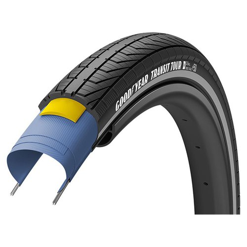 Goodyear Transit Tour S3 27.5 X 2.00 Rigid Urban Tyre Silber 27.5 x 2.00