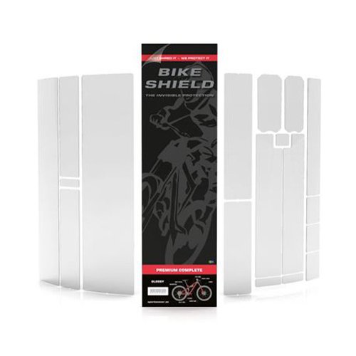 Bikeshield Premium Frame Guard Stickers Grau