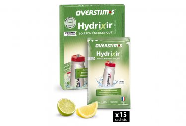 Overstims energy drink 15 stabchen antioxydant hydrixir lemon lime