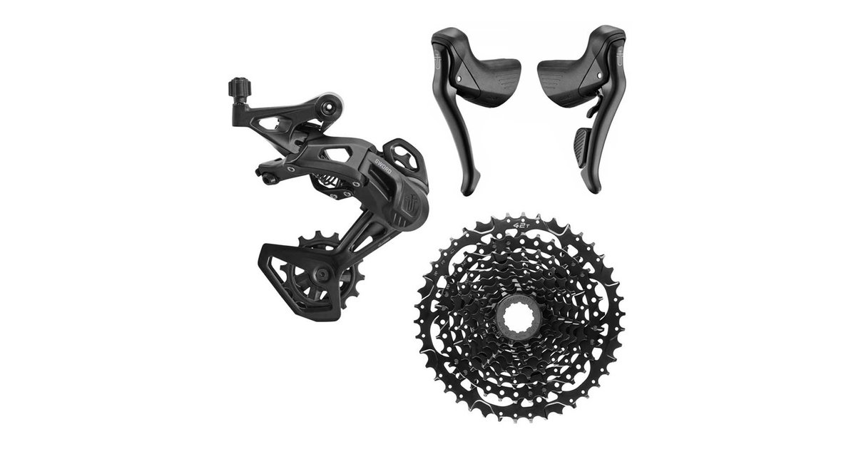 Microshift Sword Black 1x9 - Challa Cycling | Tu aventura mejora acá