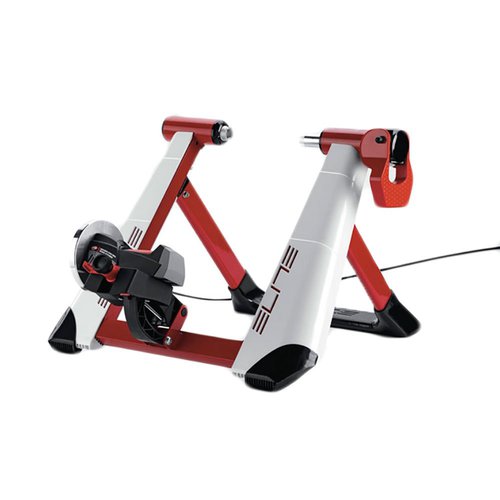 Elite Novo Force Elastogel Turbo Trainer Refurbished Rot,Weiß