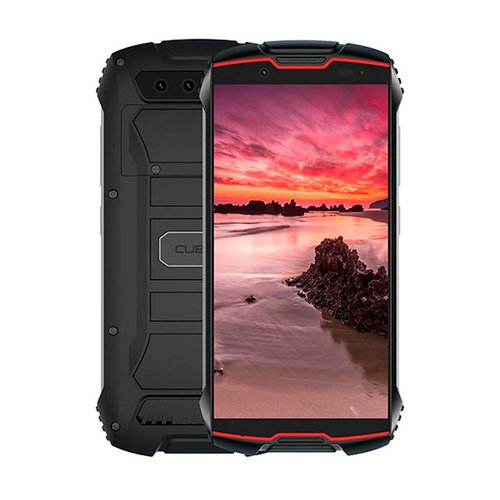 Cubot King Kong Mini 2 3gb32gb 4 Dual Sim Refurbished Schwarz One Size  EU Plug