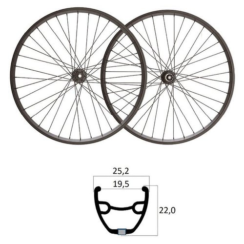 Mvtek 700 6b Disc 91011s Gravel-laufradsatz