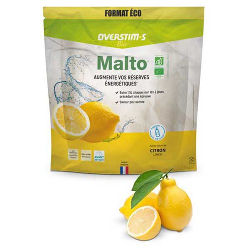Overstims Malto Bio Energietrankpulver Zitrone 1.8kg