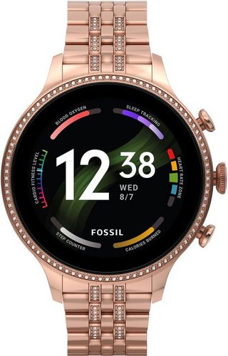 Fossil Smartwatches GEN 6, FTW6077 Smartwatch (Wear OS by Google)