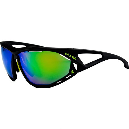 Eassun Epic Sunglasses Schwarz Green RevoCAT3