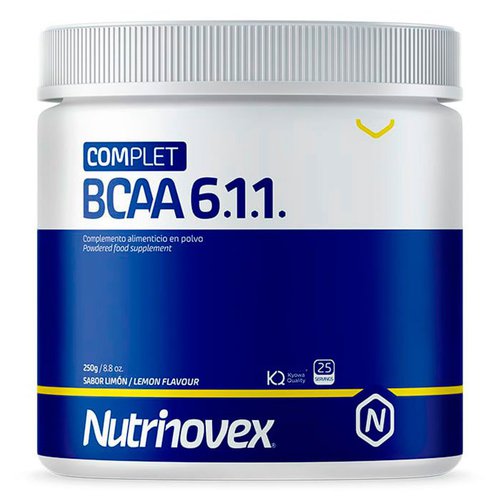 Nutrinovex Complet Bcaa 6.1.1 250g Pulver Zitrone