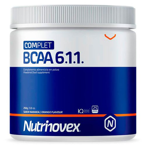 Nutrinovex Complet Bcaa 6.1.1 250g Pulver Orange
