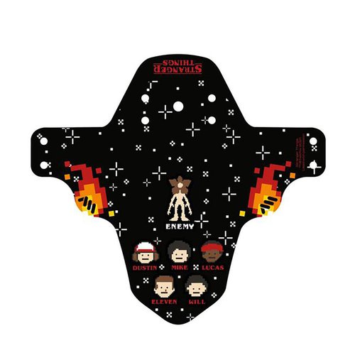 All Mountain Style Stranger Things 8bit Front Mudguard Schwarz