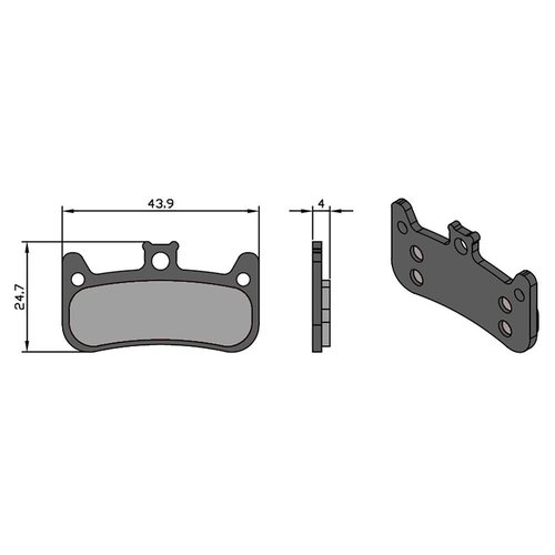 Brenta Ciclo Cura 4 Formula Sinterbremsbeläge