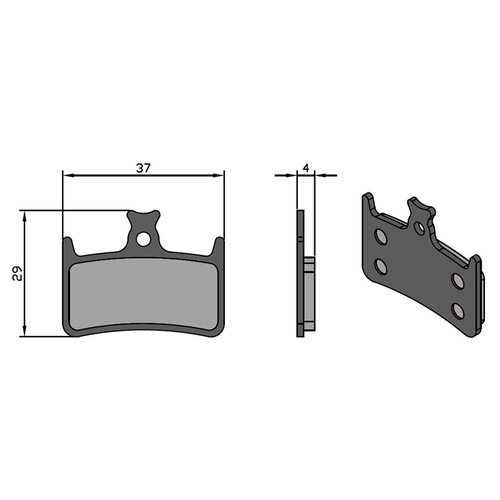 Brenta Ciclo E4rx4 Hope Sinterbremsbeläge
