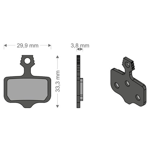 Brenta Ciclo Elixir 97crxxttl Avidsram Sinterbremsbeläge