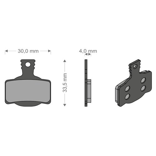 Brenta Ciclo Mt2-8road Disk Maguracampagnolo Sinterbremsbeläge