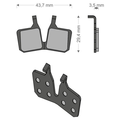 Brenta Ciclo Mt5mt7 Magura Sinterbremsbeläge