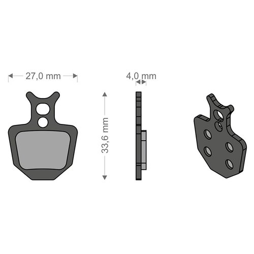 Brenta Ciclo Oro Formula Sinterbremsbeläge