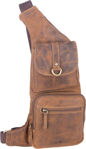 Greenburry Vintage 1612  in Braun (3.8 Liter), Rucksack / Backpack