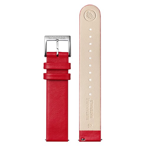 Mondaine Vegan Grape 18 Mm Gurt