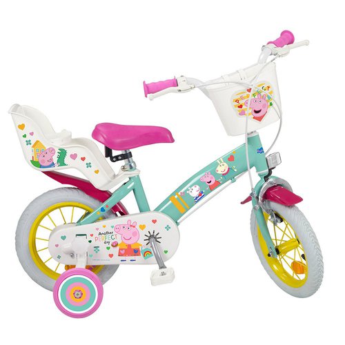 Toimsa Bikes Peppa Pig 12 Bike Mehrfarbig 24 Months-4 Years Junge